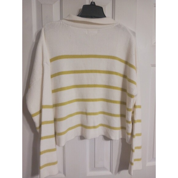 NWT Women's Jessica Simpson Crop Striped Sweater Size XL - Picture 6 of 6